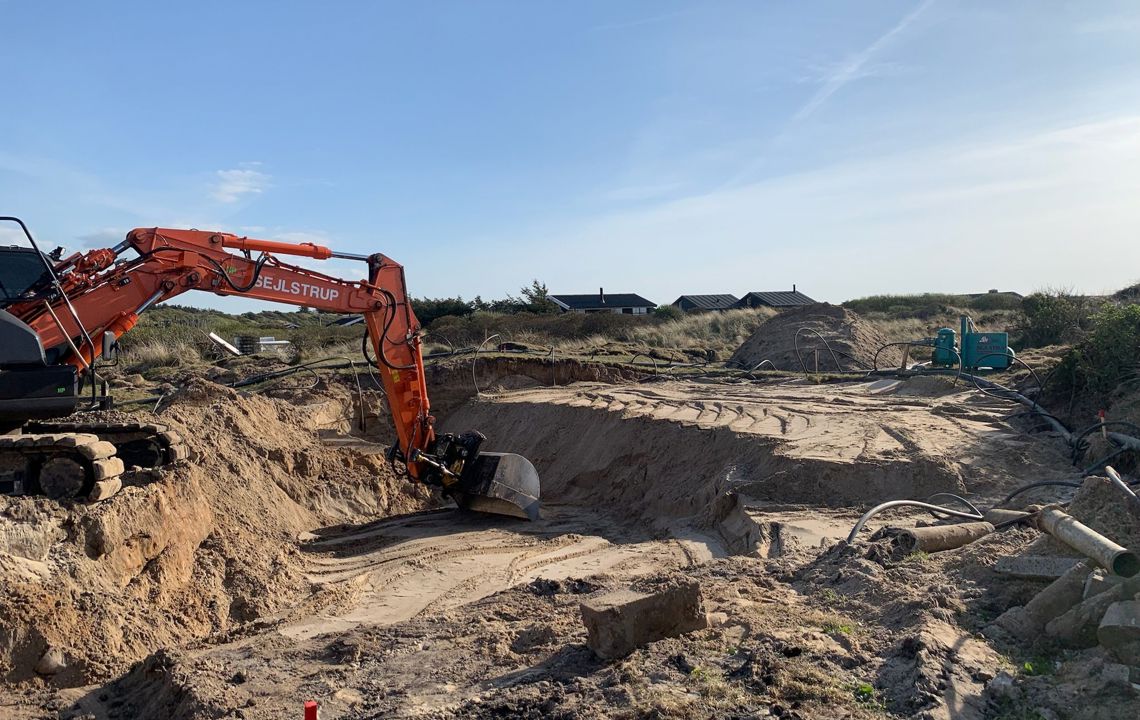 Eltilslutning på byggegrund